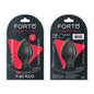 Forto F-60 Spade Silicone Anal Plug Small Black by Vvole