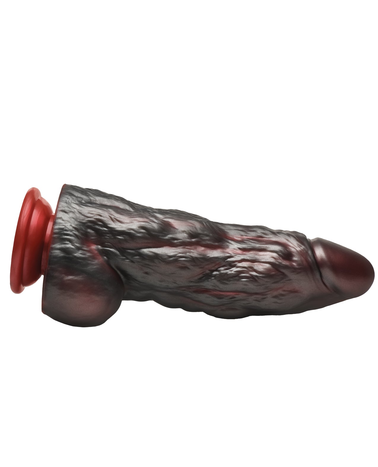 Creature Cocks King Kong Silicone Dildo - Red/Gray by Xr llc