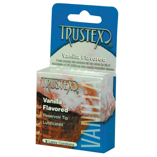 Trustex Flavored Condoms (Vanilla/3 Pack) by Global Protection Corp.