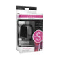 Wand Essentials Silicone Strap Cap Wand Harness For Dildos Black by XR LLC