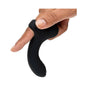Fifty Shades of Grey Sensation Rechargeable Silicone G-Spot Finger Vibrator Black by LoveHoney