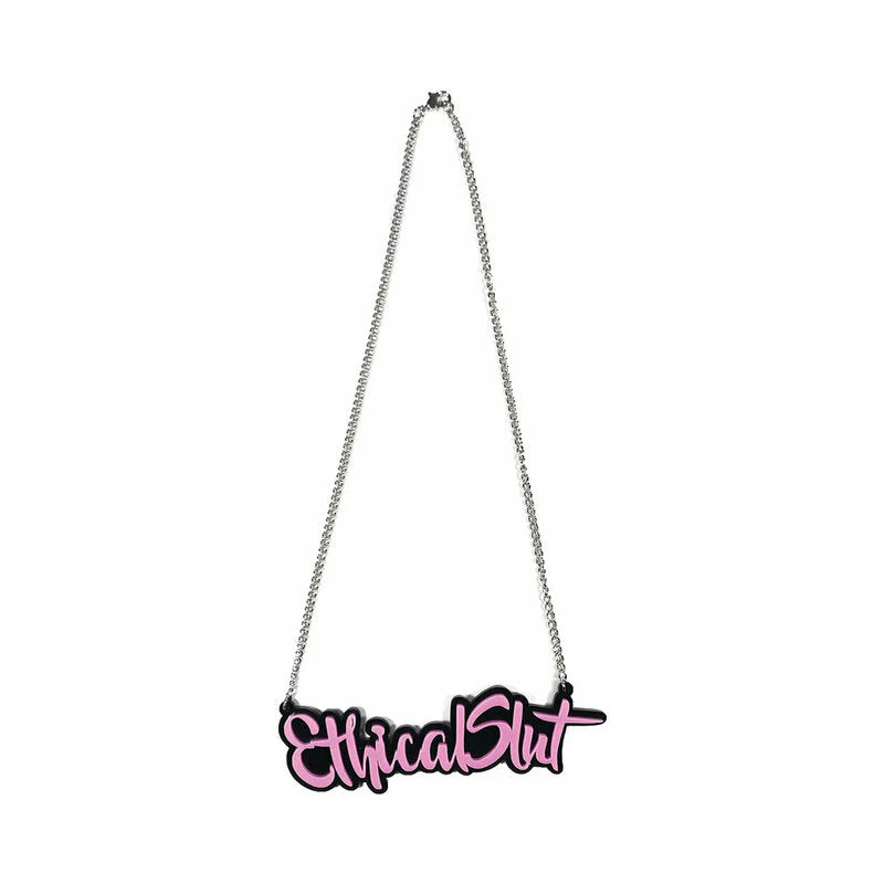 Geeky & Kinky Ethical Slut Necklace by Geeky & Kinky