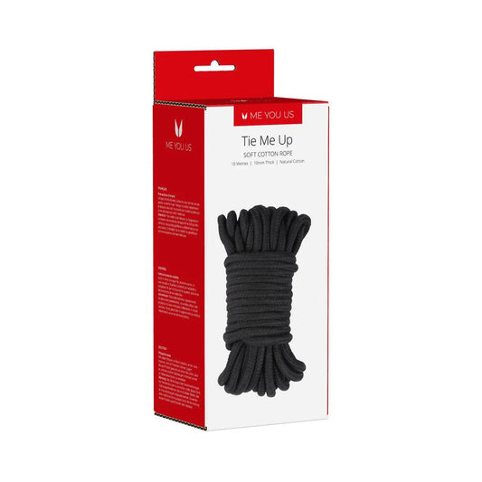 Me You Us Tie Me Up Rope 10m Black by Simply Pleasure Ltd