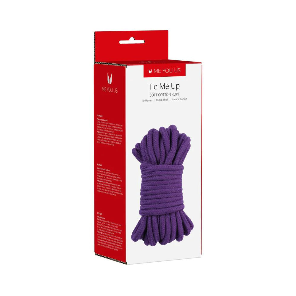 Me You Us Tie Me Up Rope 10m Purple by Simply Pleasure Ltd