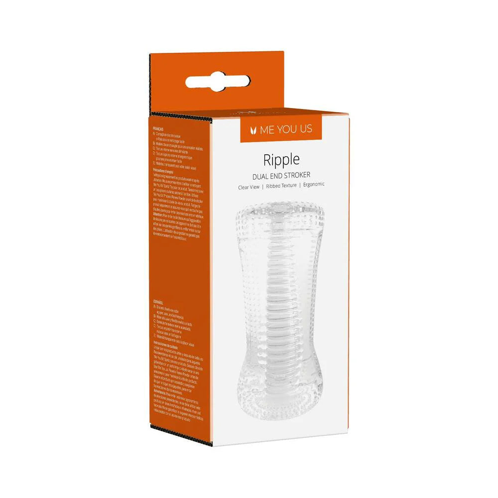 Me You Us Ripple Dual End Stroker by Simply Pleasure Ltd