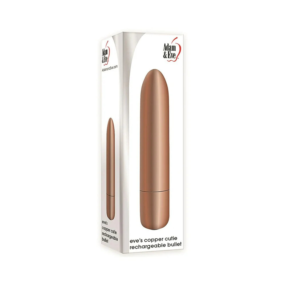 Adam & Eve Eve's Copper Cutie Rechargeable Bullet by PHE/Adam and Eve