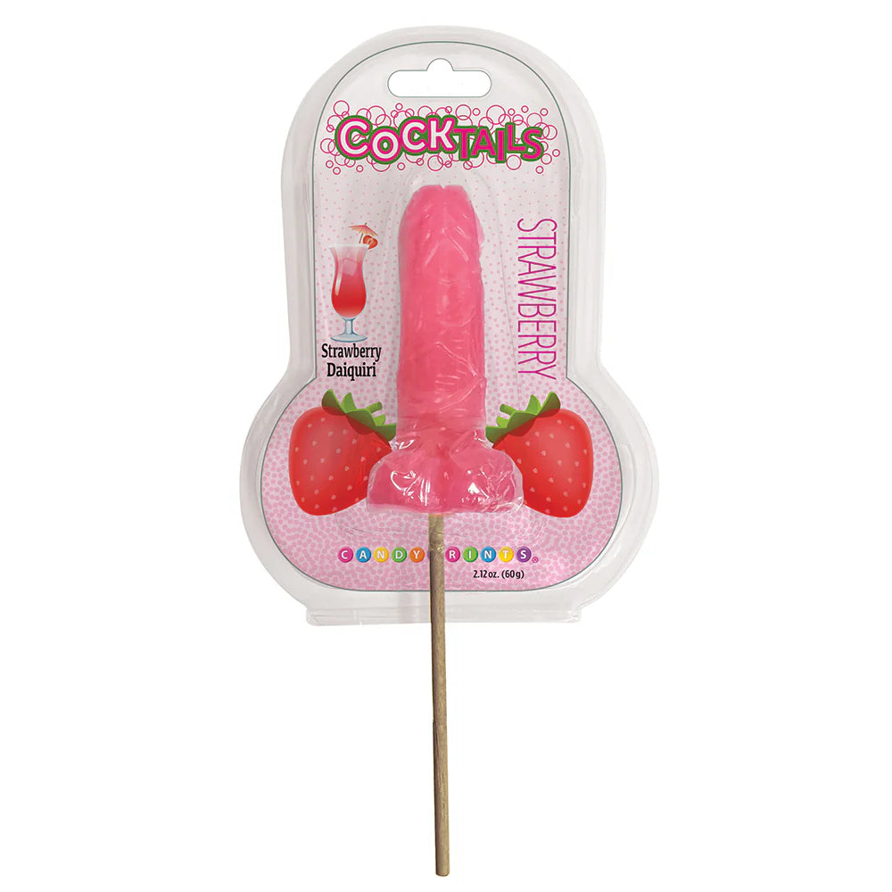 Cocktails 3D Lollipops Strawberry by Little Genie Productions