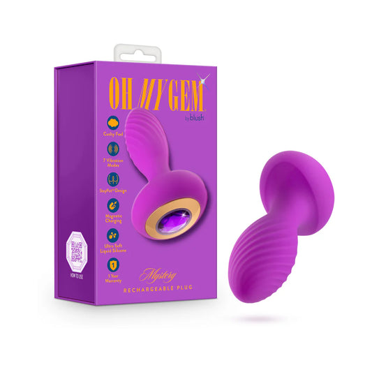 Oh My Gem Charm Plug Amethyst by Blush