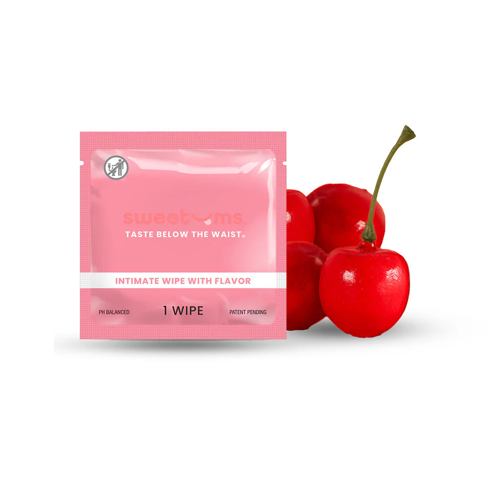 Sweetums Individual Wipes Cherry by Sweetums Inc
