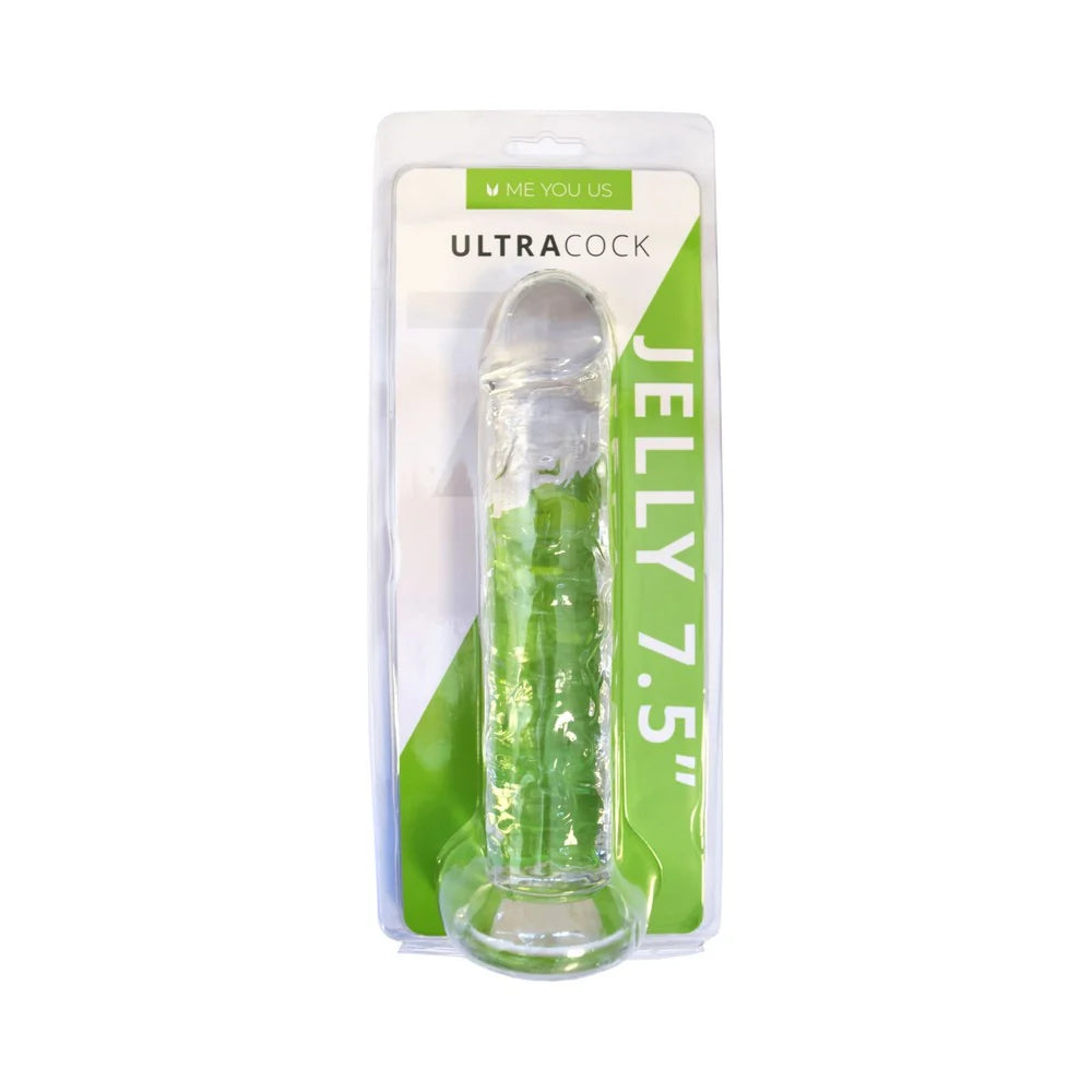 Me You Us Ultracock Clear Jelly 7.5 in. Dong by Simply Pleasure Ltd