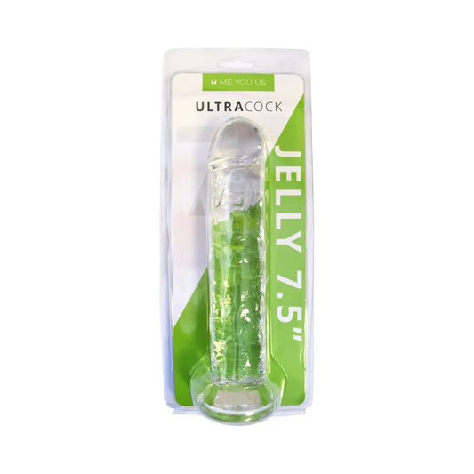 Me You Us Ultracock Clear Jelly 7.5 in. Dong by Simply Pleasure Ltd