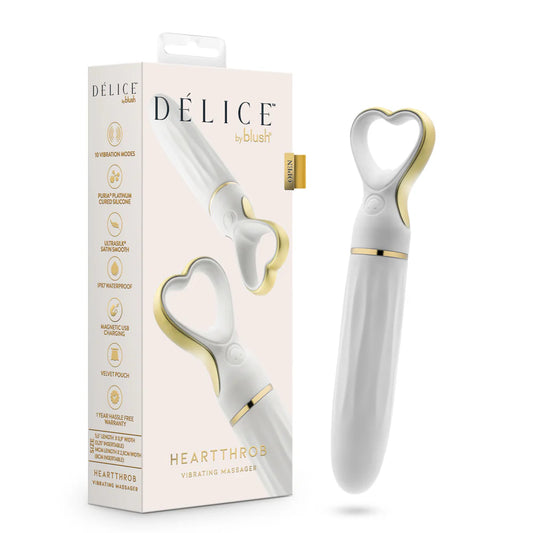 Delice Heartthrob White Bouquet by Blush