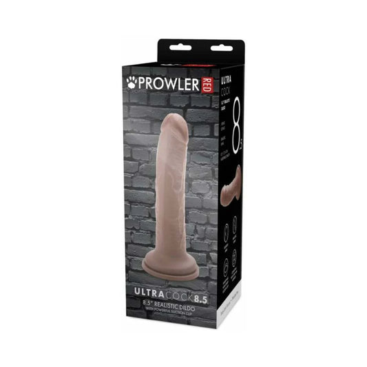 Prowler RED Ultra Cock 8.5 in. Realistic Dildo Caramel by Simply Pleasure Ltd