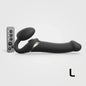 Strap-On-Me Multi Orgasm Bendable Strap-On Large Black by Lovely Planet USA