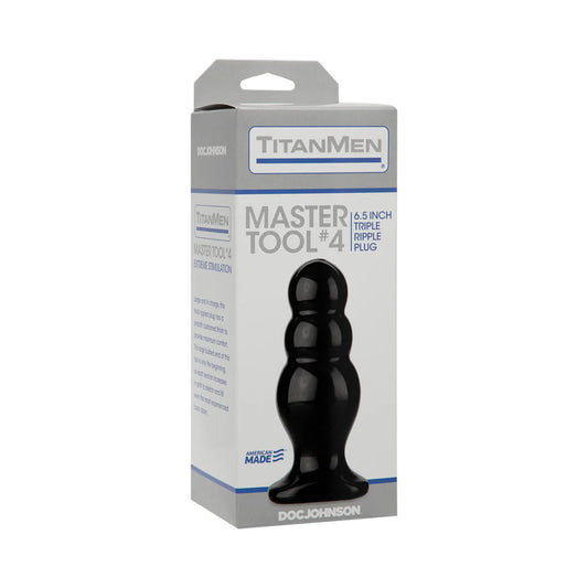 TitanMen - Master Tool #4 Black by Doc Johnson