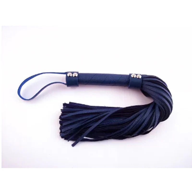 Rouge H-Style Leather Flogger Blue by Rouge Group LTD.