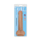 Curve Toys Thinz 8 in. Slim Dildo with Balls & Suction Cup Beige by XR llc DBA Curve