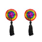 Neva Nude Pasty Reusable Burlesque Rainbow by Neva Nude LLC