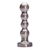 Planet Dildo 4 Balls - Silver by Tantus