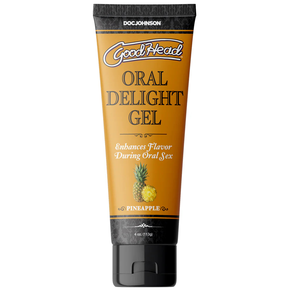 GoodHead Oral Delight Gel Pineapple 4 oz. Bulk by Doc Johnson