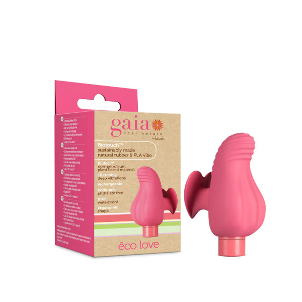 Gaia Eco Love Bullet Vibrator and Sleeve Coral by Blush