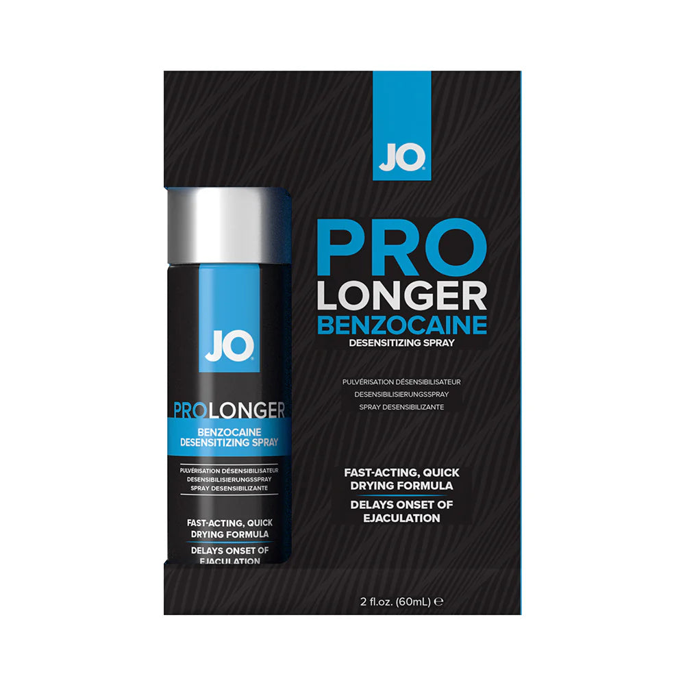 JO Prolonger Benzocaine Desensitizing Spray 2 oz. by System Jo
