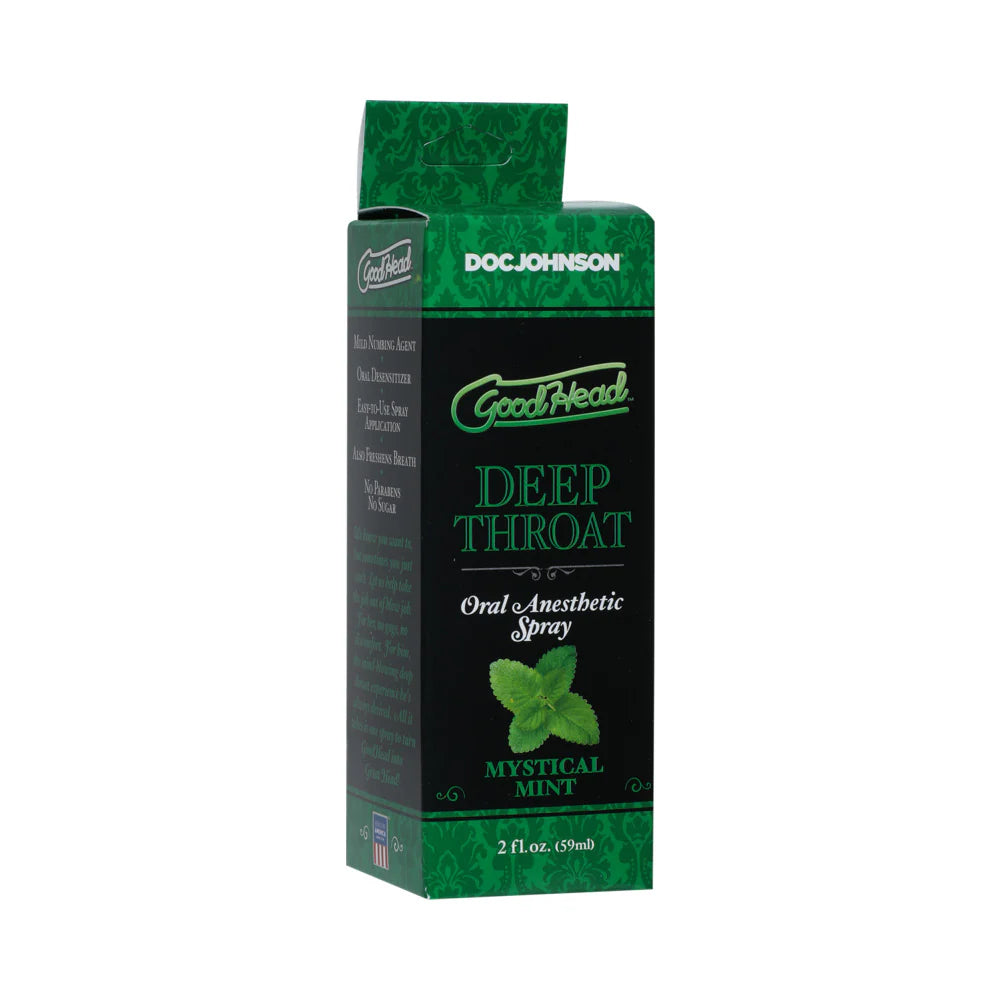 GoodHead Deep Throat Spray - Oral Pleasure Enhancer & Soothing Lubricant Formula by Eldorado Trading Company