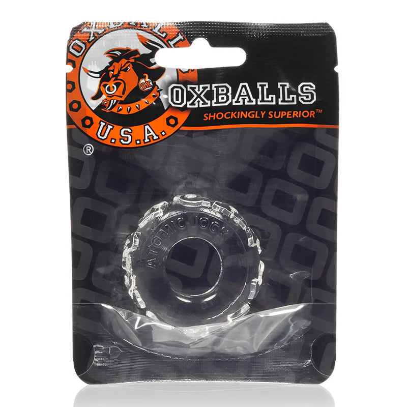 OxBalls Jelly Bean, Cockring, Clear by Blue Ox Designs, Oxballs