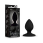 Temptasia 'Slut' Silicone Anal Plug Black by Blush