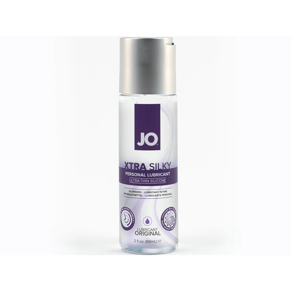 JO Xtra Silky Silicone Lubricant 2 oz. by System Jo