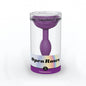 Love to Love Open Roses Silicone Anal Plug Purple Rain S by Lovely Planet USA