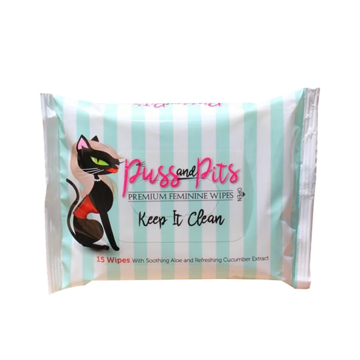 Puss and Pits Wipes 15-Pack by Puss & Pits, LLC