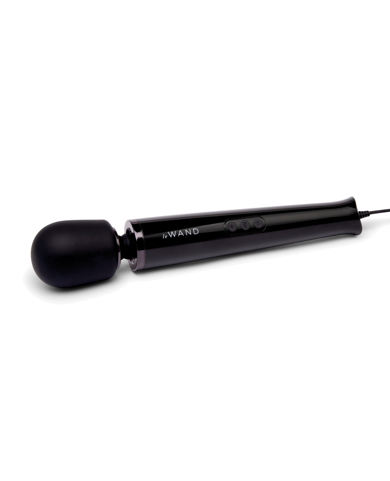 Le Wand Powerful Plug-In Vibrating Massager - Black by Cotr inc