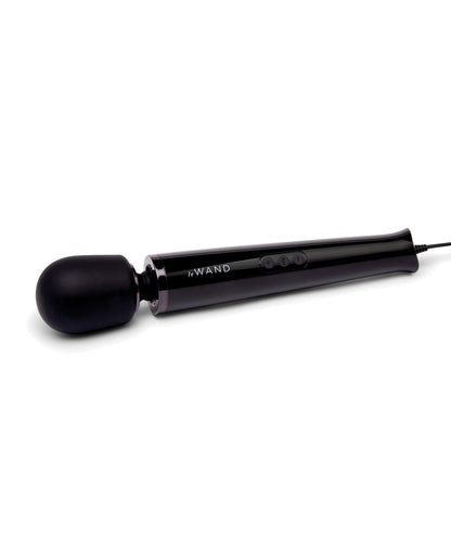 Le Wand Powerful Plug-In Vibrating Massager - Black by Cotr inc