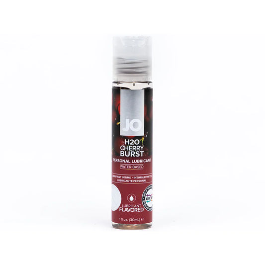 JO H2O Cherry Burst Flavored Water-Based Lubricant 1 oz. by System Jo