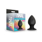 Anal Adventures Platinum Silicone Anal Stout Plug Large Black by Blush
