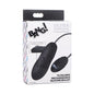 BANG! 7X Pulsing Rechargeable Silicone Bullet Black by XR Consignment