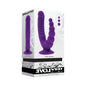Evolved The Rider Rechargeable Double Vibrator Silicone Purple by Evolved