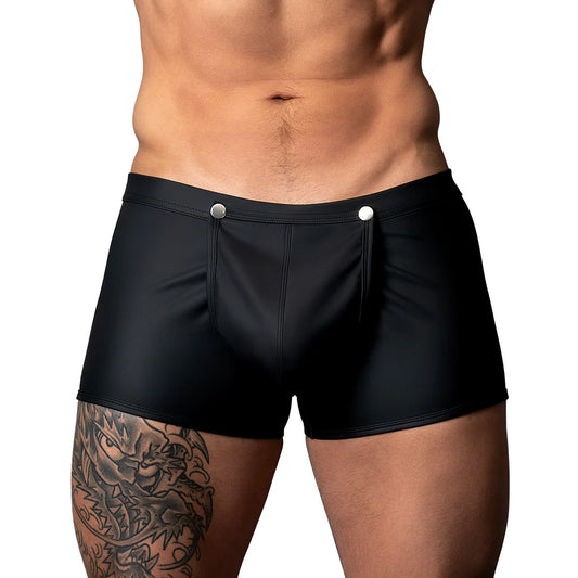 Male Power Oh Snap! Snap Off Short Black by Male Power