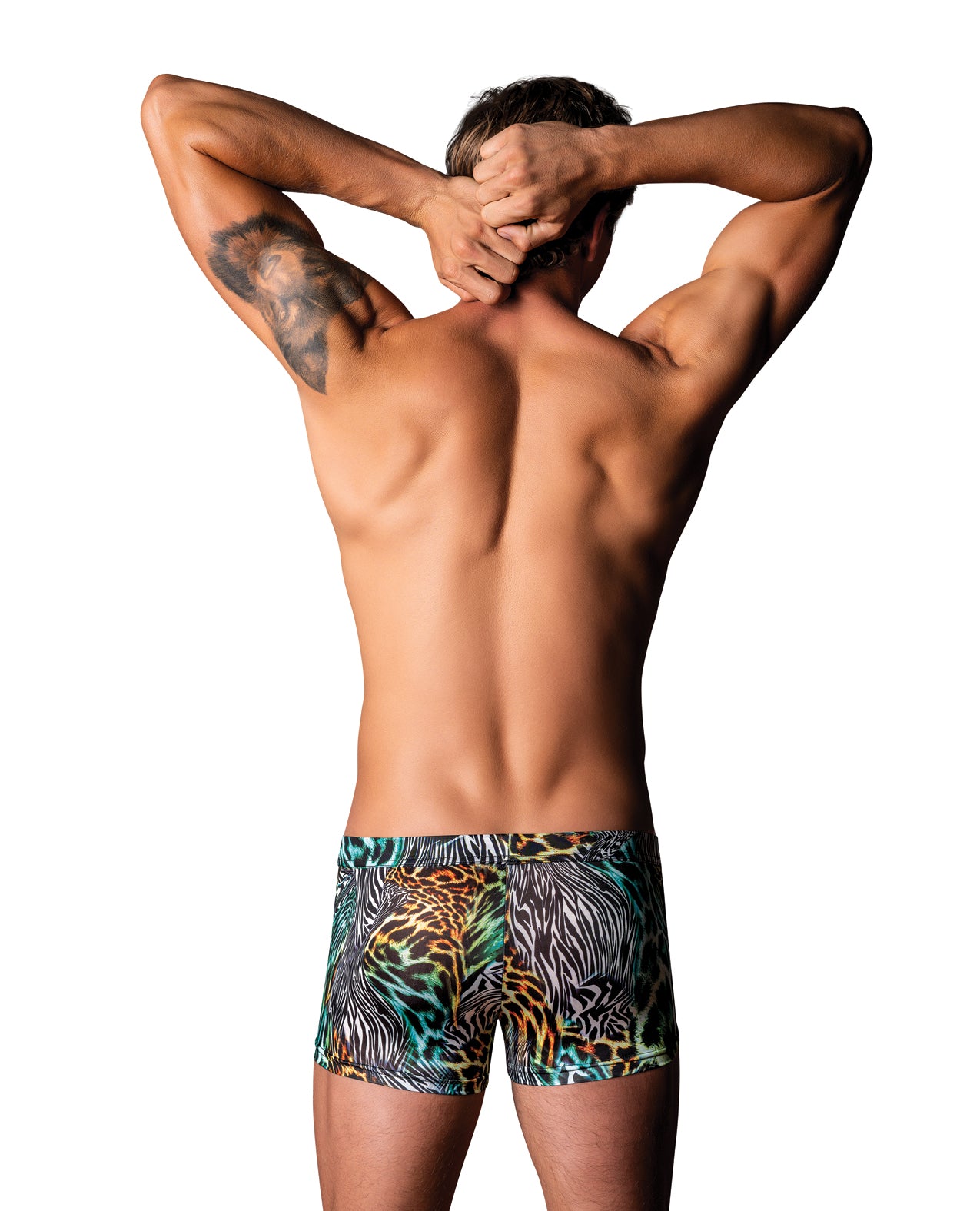 Go Wild Uplift Mini Short - Animal Multi MD by Comme ci comme ca