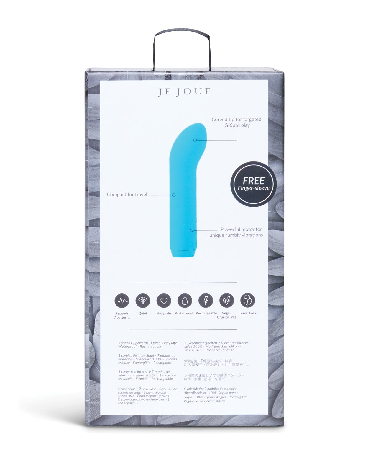 Je Joue G Spot Bullet Vibrator - Teal by Je joue
