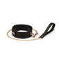 Liebe Seele- Black Organosilicon Collar with Leash