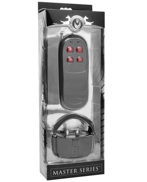 Master Series Cock Shock Remote CBT Electric Cock Ring by Eldorado Trading Company