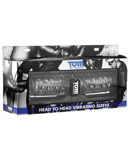 Tom of Finland Head to Head Vibrating Sleeve by Eldorado Trading Company