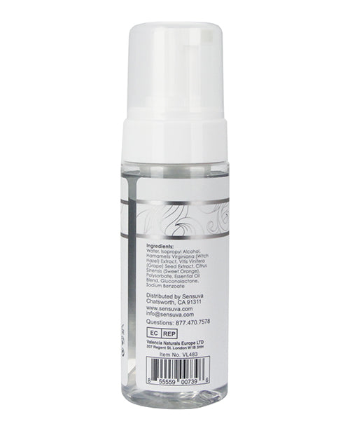 Sensuva Think Clean Thoughts Foaming Toy Cleaner - 5.07 oz by Eldorado Trading Company