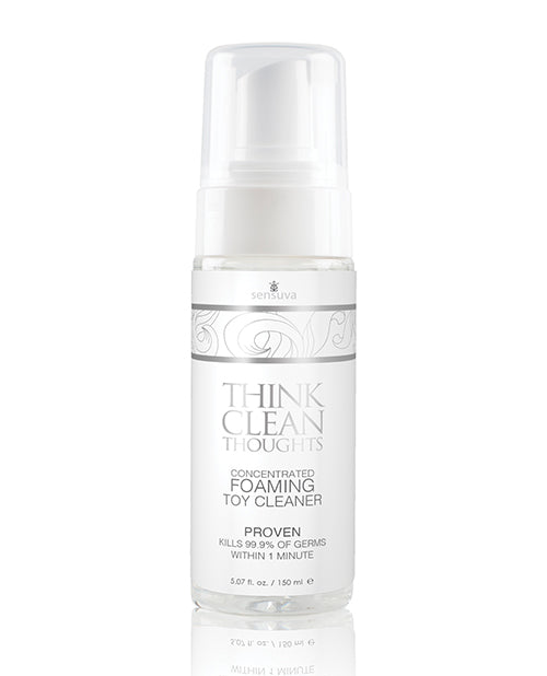 Sensuva Think Clean Thoughts Foaming Toy Cleaner - 5.07 oz by Eldorado Trading Company