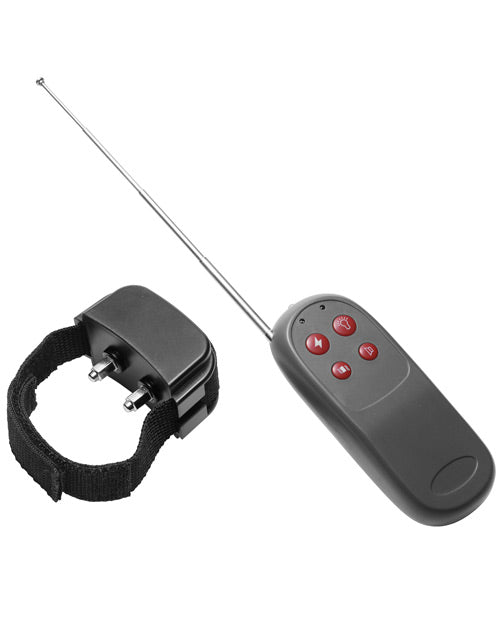 Master Series Cock Shock Remote CBT Electric Cock Ring by Eldorado Trading Company