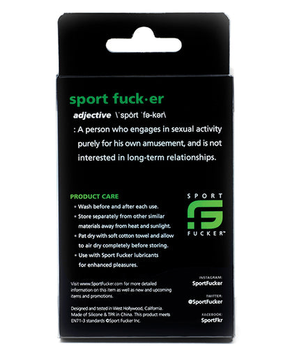 Sport Fucker Chubby Cockring - Glow by Sport Fucker