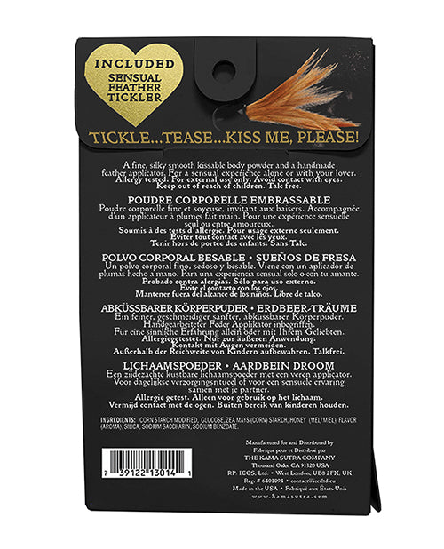 Kama Sutra Honey Dust - 1 oz Strawberry Dreams by Eldorado Trading Company