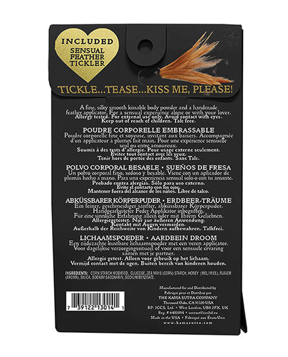 Kama Sutra Honey Dust - 1 oz Strawberry Dreams by Eldorado Trading Company